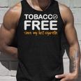 タバコ禁煙 おもしろ タバコ 禁煙 ギフト タンクトップ 彼への贈り物