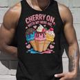 チェリー・オン・ウィズ・マイ・ミニ・ミー・アイスクリーム・ラブ タンクトップ 彼への贈り物