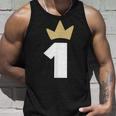 ナンバーワン 王冠 1年 1周年 タンクトップ 彼への贈り物