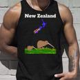 ニュージーランドのお土産キウイバードウォッチングニュージーランド地図 長袖tシャツ タンクトップ 彼への贈り物