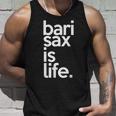 バリトンサックス サックスプレイヤー サックスフォニストギフト タンクトップ 彼への贈り物