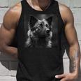 ビンテージ秋田犬 シネマティック写真 タンクトップ 彼への贈り物
