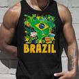 ブラジル国旗衣装のアイデア ブラジル&ブラジルの国旗 タンクトップ 彼への贈り物