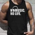 ヘッドホン No Music No Life Music Lover タンクトップ 彼への贈り物