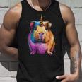 モルモット ユニコーン ギニコーン 面白い ペット モルモット好き 長袖tシャツ タンクトップ 彼への贈り物