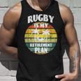 ラグビーは私の退職金制度 ラグビー部の年金受給者 タンクトップ 彼への贈り物