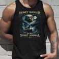 ラーテルは私のスピリットアニマルです 野生動物愛好家 タンクトップ 彼への贈り物