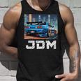 レトロ Jdm 日本ドリフトレース チューニングカー 東京スカイライン ギフト 長袖tシャツ タンクトップ 彼への贈り物