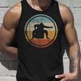 レトロなビンテージ デザイン レスラー相撲 タンクトップ 彼への贈り物