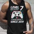 レベル 7 アンロック ビデオゲーム 7歳の誕生日 7歳の男の子 タンクトップ 彼への贈り物