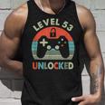 レベル53アンロック レトロヴィンテージゲーム53歳の誕生日ゲーマー タンクトップ 彼への贈り物