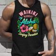 ワイキキ ハワイ アロハ サーフィン パラダイス ハイビスカス パイナップル 長袖tシャツ タンクトップ 彼への贈り物