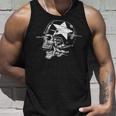 兵士 スカル スケルトン ミリタリー アーミー メモリアルデー 愛国心 タンクトップ 彼への贈り物