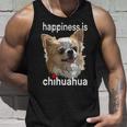 幸せはロングヘア チワワ 長髪 チワワ ママ パパ タンクトップ 彼への贈り物