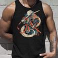 日本アート 蛇 忍者 浮世絵 アニメスタイル サムライスネーク タンクトップ 彼への贈り物