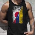 日本ベネズエラ国旗 日本のベネズエラ。 タンクトップ 彼への贈り物