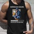 男性用ビール食前酒、ユーモア、男性、ゴリラへのギフトに。 タンクトップ 彼への贈り物