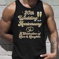 結婚20周年 夫婦 結婚20年 お祝い 長袖tシャツ タンクトップ 彼への贈り物