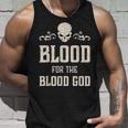 邪悪な頭蓋骨の血 血神 地獄の魔王 タンクトップ 彼への贈り物