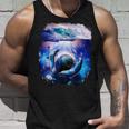銀河 イルカ 宇宙 地球 海 タンクトップ 彼への贈り物
