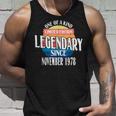 限定版 1978 年 11 月の誕生日以来の伝説 タンクトップ 彼への贈り物