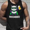 面白いパンダパンダビールドリンカー パンダビール タンクトップ 彼への贈り物