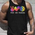 面白いピックルボール タイダイ 引退した平和愛のピックルボール タンクトップ 彼への贈り物
