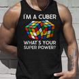面白い数学愛好家ルービックキューブ愛好家数学教師 タンクトップ 彼への贈り物