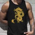 黄金龍 龍 幸運 富裕 幸せ 星 タンクトップ 彼への贈り物