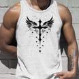 Gothic Cross Emo Grunge Aesthetic Tank Top Tank Top Gifts for Him