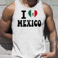 I Love Mexico ハートフラッグ レトロ 旅行 お土産 タンクトップ 彼への贈り物