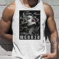 Medusa Backprint 女神の蛇 ギリシャ神話 バックプリント メデューサ 長袖tシャツ タンクトップ 彼への贈り物
