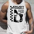 Skakaka Enjoy Yourself Its Later Than You Think 長袖tシャツ タンクトップ 彼への贈り物