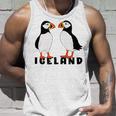 アイスランドのキュートなパフィン2個 タンクトップ 彼への贈り物