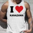 アイハート 金沢 日本大好き 日本土産 タンクトップ 彼への贈り物