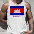 カンボジア カンボジア国旗 お土産 タンクトップ 彼への贈り物