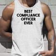 コンプライアンスオフィサーファニー-史上最高のコンプライアンスオフィサー。 タンクトップ 彼への贈り物