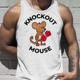 ノックアウトマウス 面白い科学、微生物学、面白い遺伝学 タンクトップ 彼への贈り物