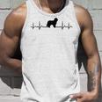 ハートビートドッグ-Ecgパルスビアデッドコリー タンクトップ 彼への贈り物