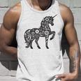 ファンタジーレインボーユニコーンホースファンunicornloverユニコーン タンクトップ 彼への贈り物