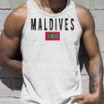 モルディブ国旗-お土産モルディブ。 タンクトップ 彼への贈り物