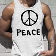 平和の印 平和のシンボル 世界平和 希望 調和 Peaceign World Peaceymbol Hope タンクトップ 彼への贈り物
