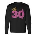 30歳の誕生日 王冠 30歳 誕生日 長袖Tシャツ ギフトのアイデア