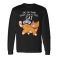 The Cat Game Don't Look At This Cat You Lost Kitten 長袖Tシャツ ギフトのアイデア