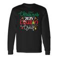 Christmas 2025 Cousin Crew Xmas Lights Matching Family Group Long Sleeve T-Shirt Gifts ideas