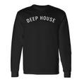 Deep House Music シカゴハウス デトロイトテクノ 長袖Tシャツ ギフトのアイデア