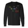 E Equals M C 2乗 EMc2 科学方程式 長袖Tシャツ ギフトのアイデア
