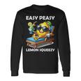 Easy Peasy レモンスクイーズ 長袖tシャツ 長袖Tシャツ ギフトのアイデア