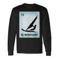 El Windsurf メキシカンウインドサーフィンカード 長袖Tシャツ ギフトのアイデア
