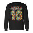 Es Mi Cumpleaños Número 10 10 Cumpleaños Camiseta de manga larga Ideas de regalos